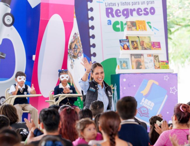 Gobernadora de Guanajuato refrenda su compromiso con la educación