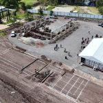 Municipio de Salamanca y Federación suman esfuerzos con la construcción del Centro Comunitario en el Olimpo