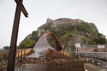 Impulsan un entorno más seguro con nuevo arco y explanada en la subida del Cerro del Cubilete