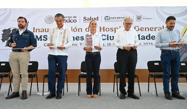 Durante gobierno de Claudia Sheinbaum se han inaugurado 32 hospitales en todo el país
