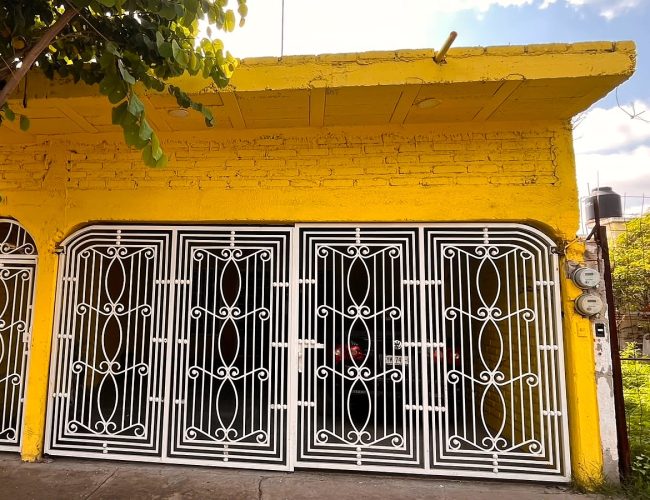 Cuando una casa recupera su color