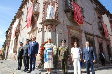 Gobernadora conmemora en San Miguel de Allende el 216 aniversario de la Independencia de México