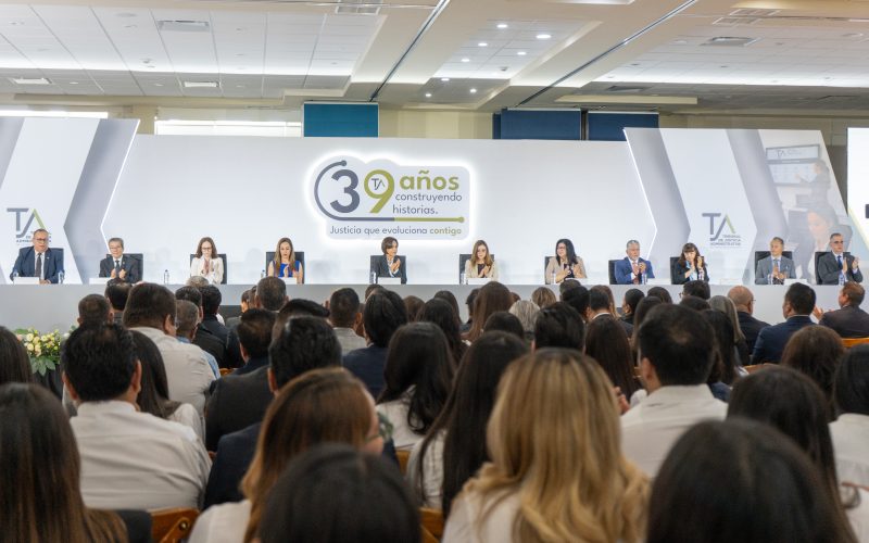 El TJAGTO conmemora 39 años de historia y evolución al servicio de la justicia administrativa