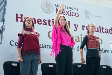 Presidenta Claudia Sheinbaum y Gobernadora Libia Dennise reconocen trabajo conjunto por Guanajuato