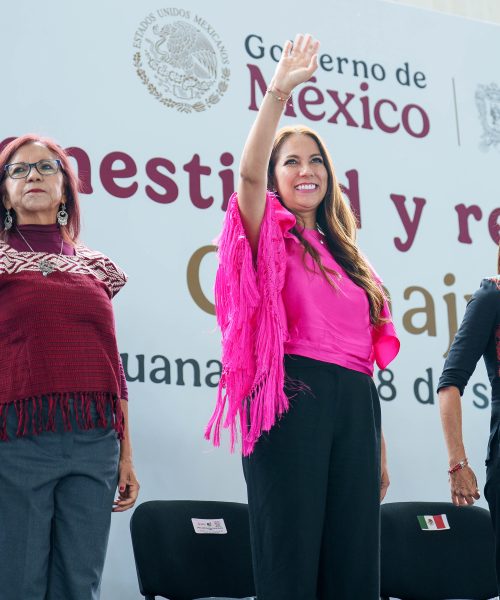 Presidenta Claudia Sheinbaum y Gobernadora Libia Dennise reconocen trabajo conjunto por Guanajuato