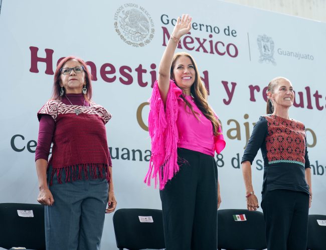 Presidenta Claudia Sheinbaum y Gobernadora Libia Dennise reconocen trabajo conjunto por Guanajuato