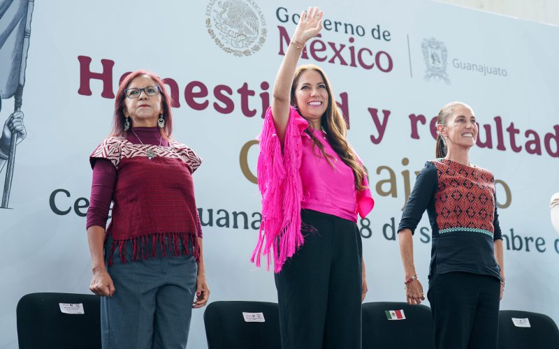 Presidenta Claudia Sheinbaum y Gobernadora Libia Dennise reconocen trabajo conjunto por Guanajuato