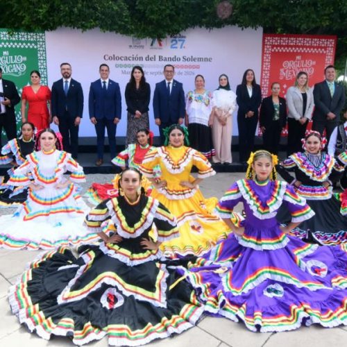 Invitan a preservar valores cívicos y tradiciones durante fiestas patrias en Irapuato