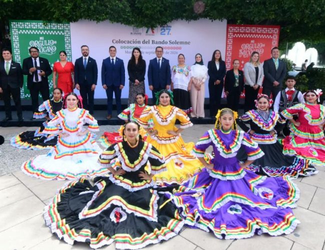 Invitan a preservar valores cívicos y tradiciones durante fiestas patrias en Irapuato