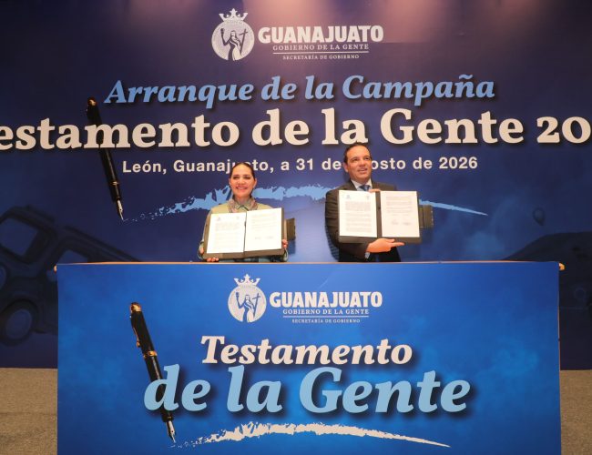Promueven la cultura del testamento en Guanajuato