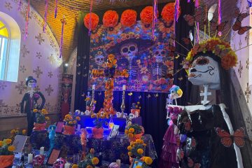 Día de Muertos en los túneles y edificios históricos de Guanajuato
