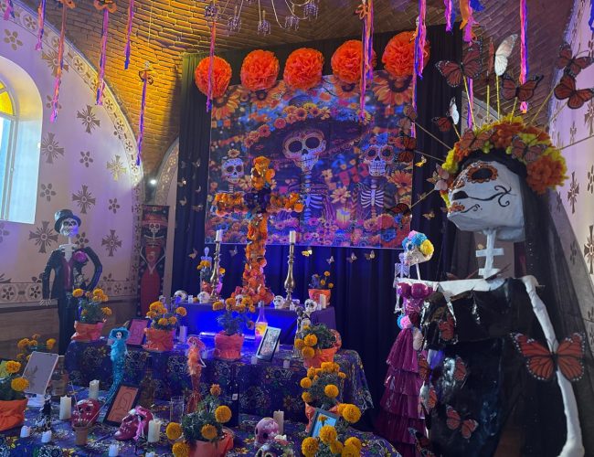 Día de Muertos en los túneles y edificios históricos de Guanajuato
