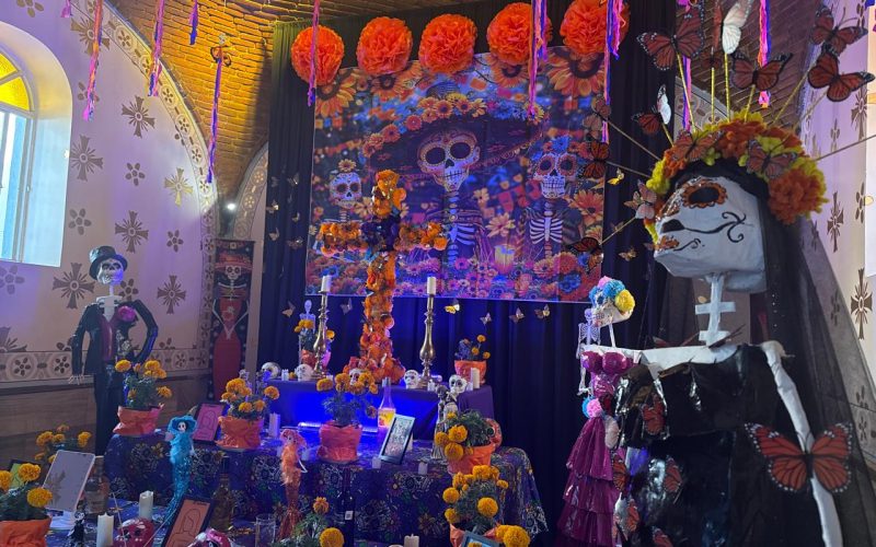Día de Muertos en los túneles y edificios históricos de Guanajuato