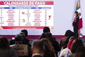Del 3 al 27 de noviembre se realizará el depósito del bimestre noviembre-diciembre de los Programas para el Bienestar