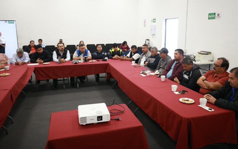Fortalecen la coordinación con concesionarios del transporte público en Salamanca